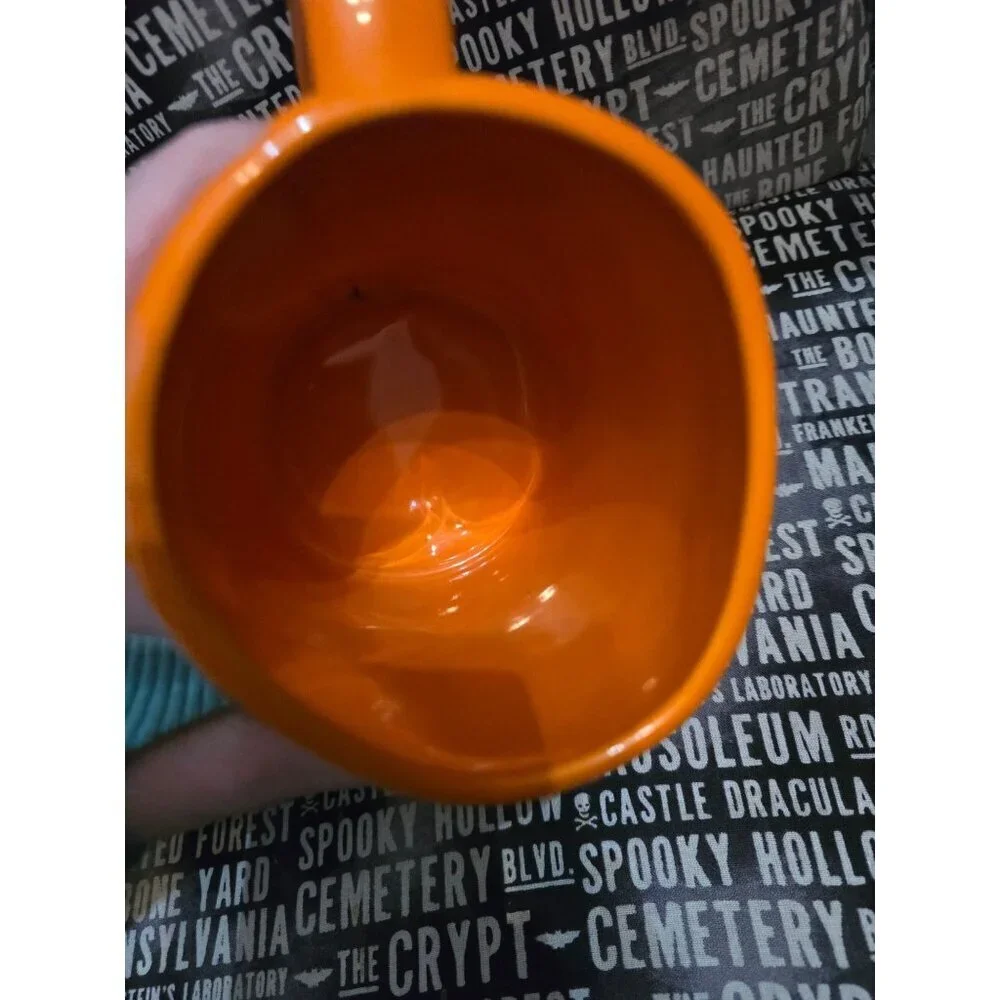 NWT Rae Dunn Spooky Orange Halloween Mug
